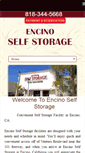 Mobile Screenshot of encinoselfstorage.com